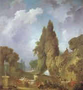Jean-Honore Fragonard Blindbock oil painting artist